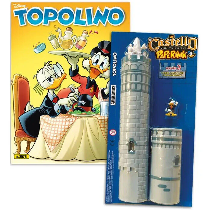 CASTELLO Completo di PAPERINIK con Fumetti Topolino Paperino - Image 5