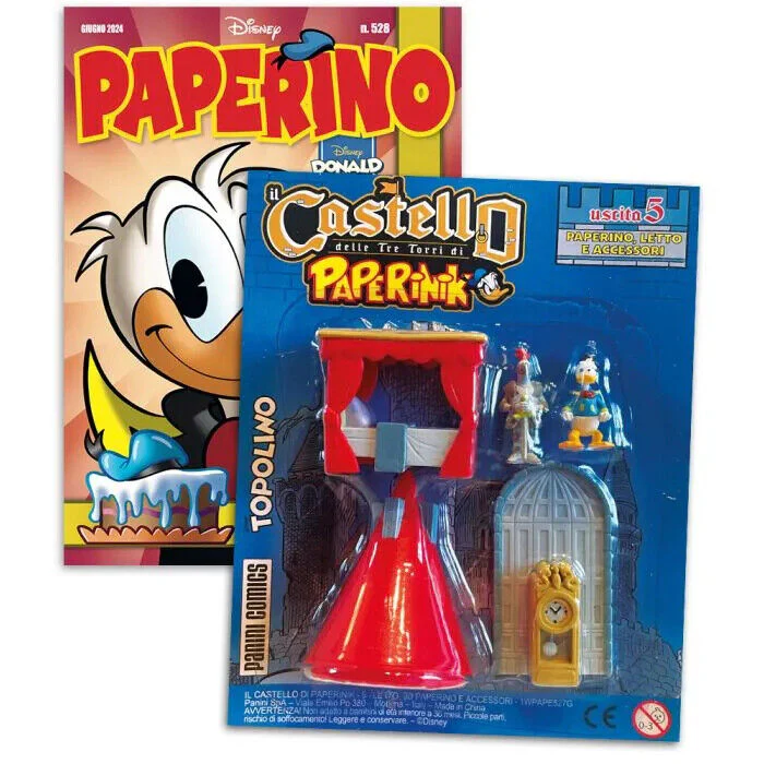 CASTELLO Completo di PAPERINIK con Fumetti Topolino Paperino - Image 7