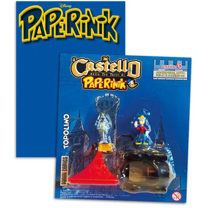 CASTELLO Completo di PAPERINIK con Fumetti Topolino Paperino - Image 8