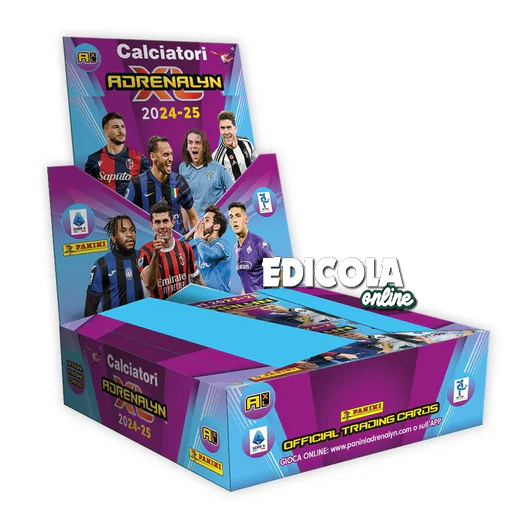 Box 24 Busitne di Calciatori PANINI Card Adrenalyn XL 2024-25
