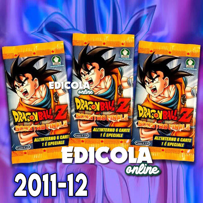 Bustine Sigillate di CARD DRAGON BALL Z Scontro Finale Carte Giochi Preziosi