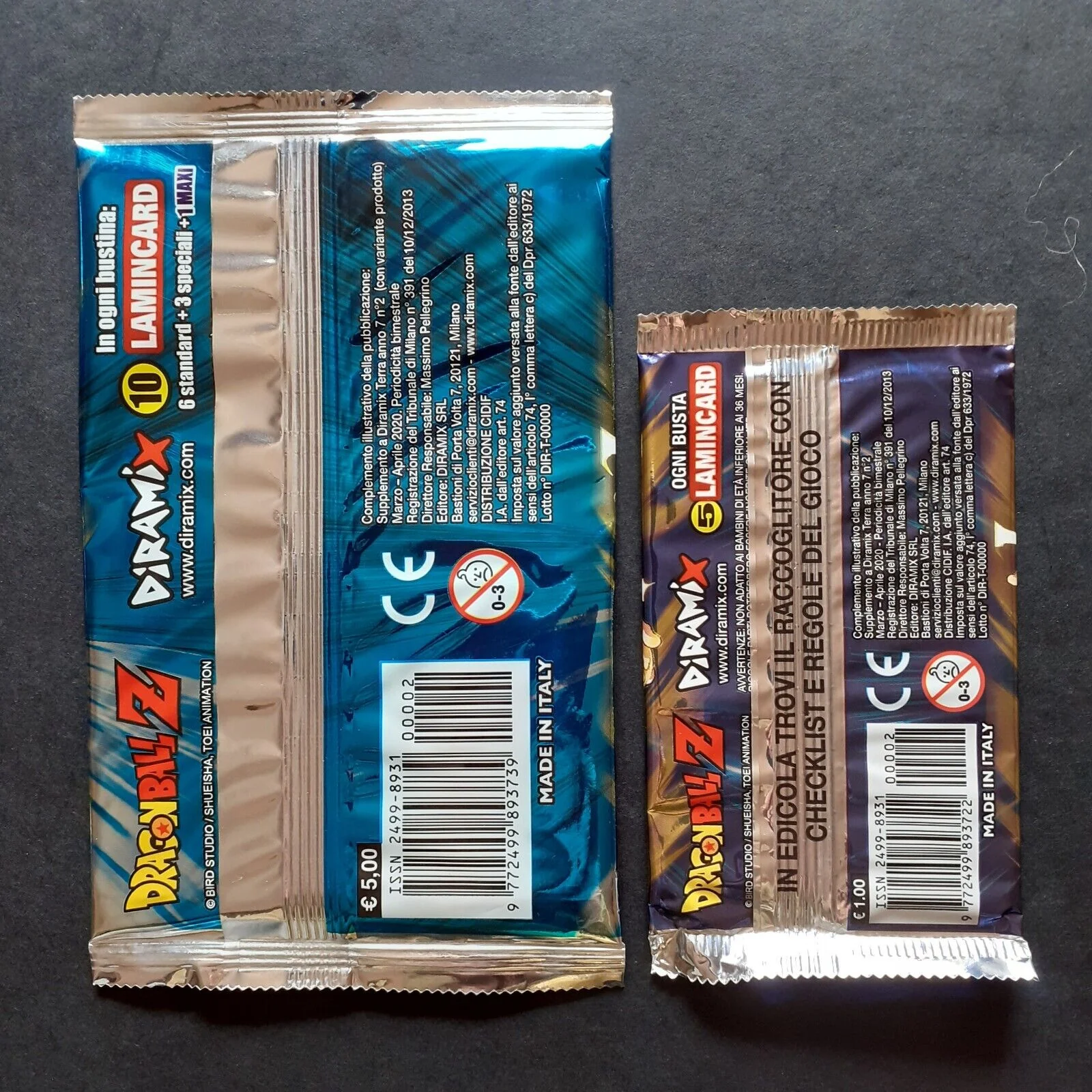 Bustine Sigillate di CARD DRAGONBALL Z - LAMINCARDS e Limited MAXI Edition Dragon Ball - Image 2