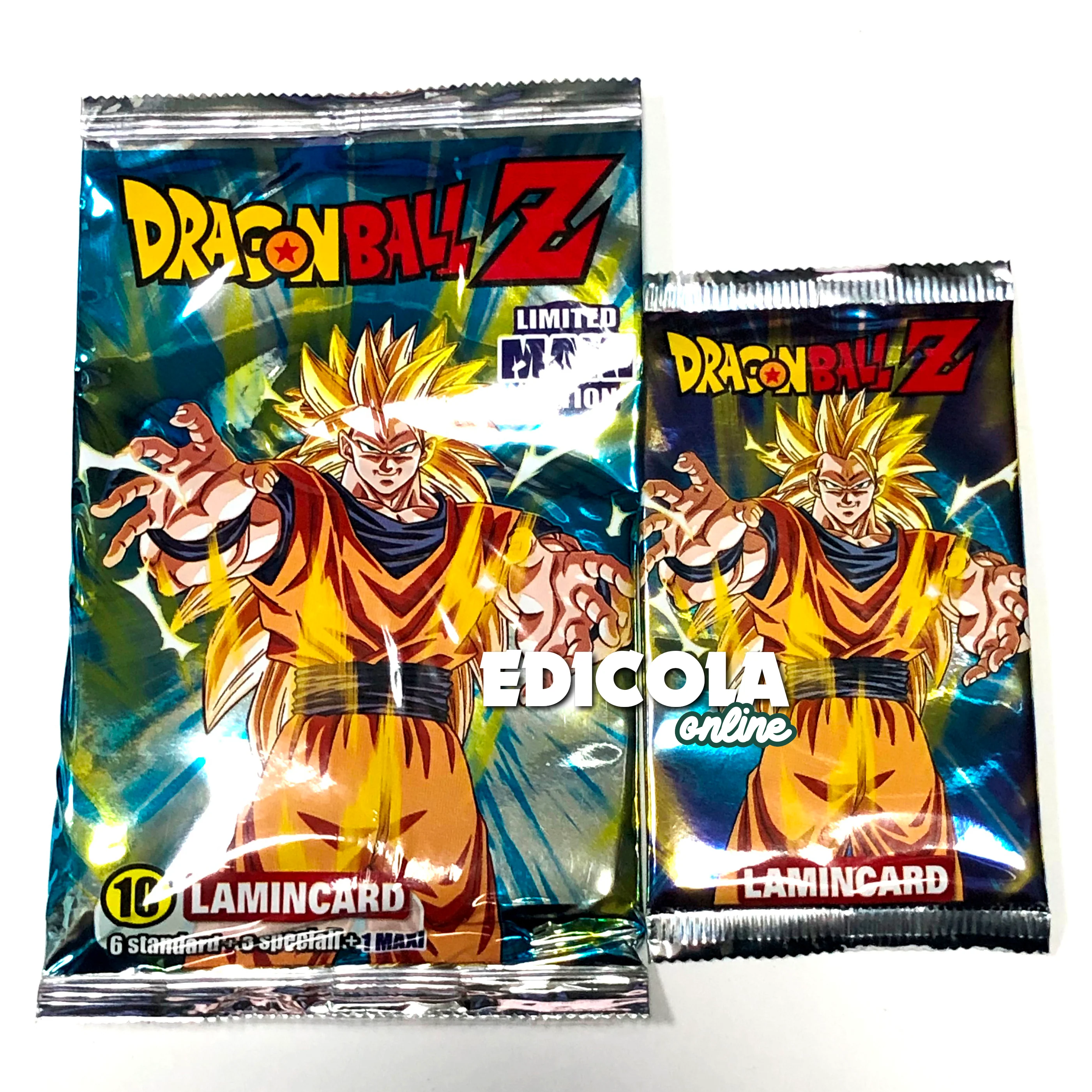 Bustine Sigillate di CARD DRAGONBALL Z - LAMINCARDS e Limited MAXI Edition Dragon Ball - Image 4