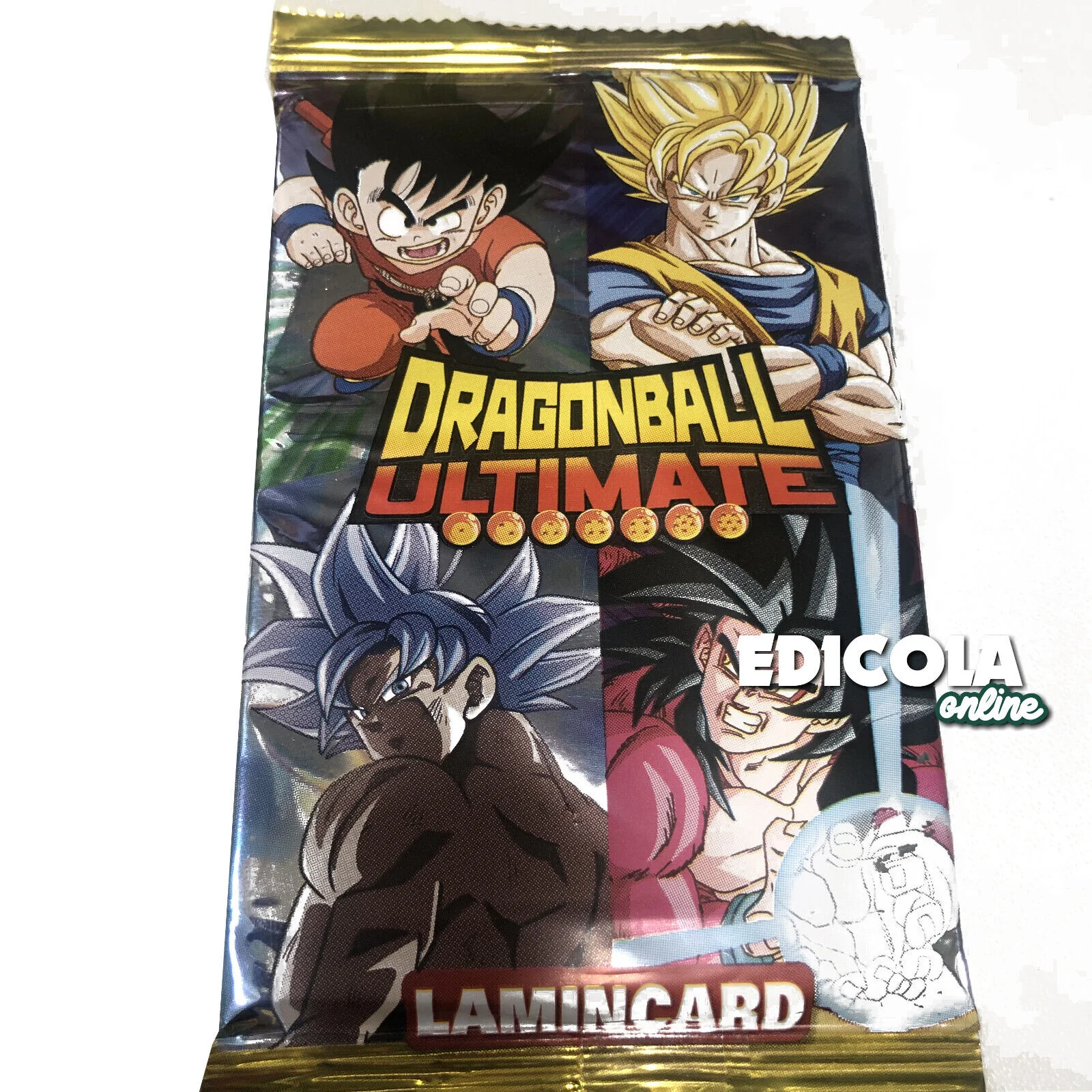 1x Bustine di Card Lamincards DRAGON BALL ULTIMATE Vintage Edicola Carte Lotto - Image 5