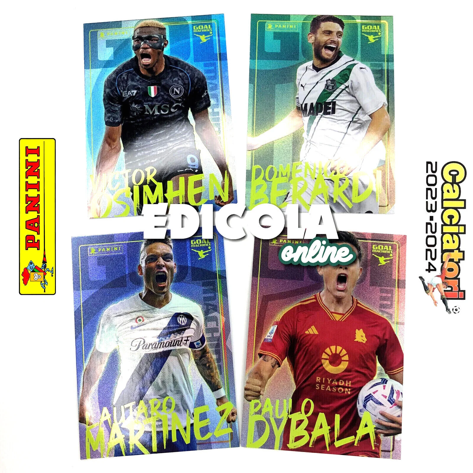 Scegli la tua Carta GOAL MACHINES 2024 - PANINI CALCIATORI 2023-24 - Image 11