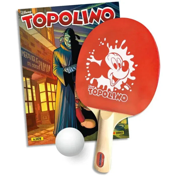 2x Fumetti di TOPOLINO n. 3477 3478 da Collezione con gadget Racchette Ping Pong - Image 3