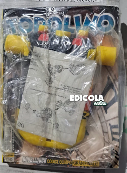 4x Fumetti TOPOLINO n. 2954 2955 2956 2957 con Gadget Auto Doubleduck Blisterato - Image 6