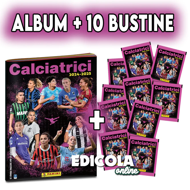 Album e/o Bustine di Calciatrici Panini 2024-2025 Sticker (Calcio Femminile) - Image 9