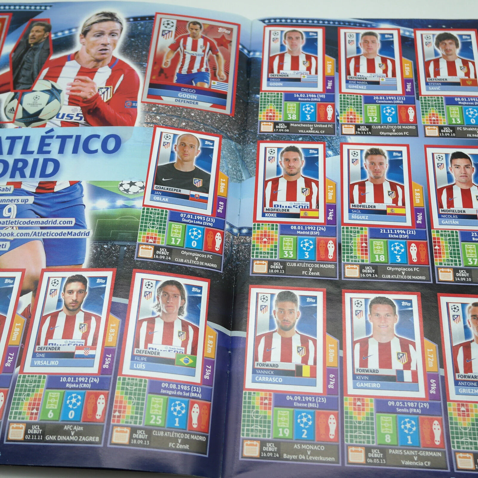 Album Completo di Figurine Calciatori CHAMPIONS LEAGUE 2016-17 Topps Uefa 2017 - Image 19
