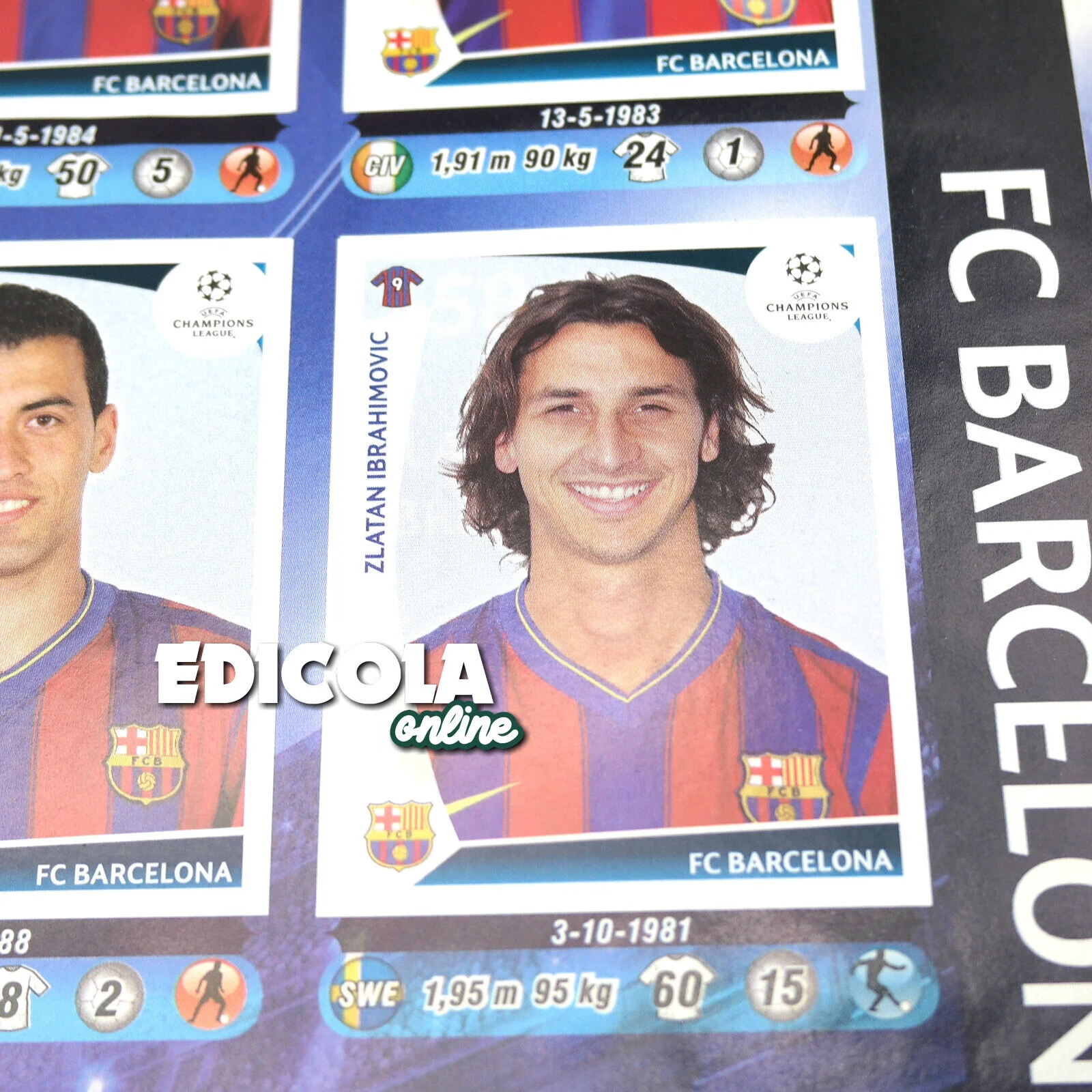 Album Completo di Figurine Calciatori Panini CHAMPIONS LEAGUE 2009-10 Uefa 2010 - Image 15