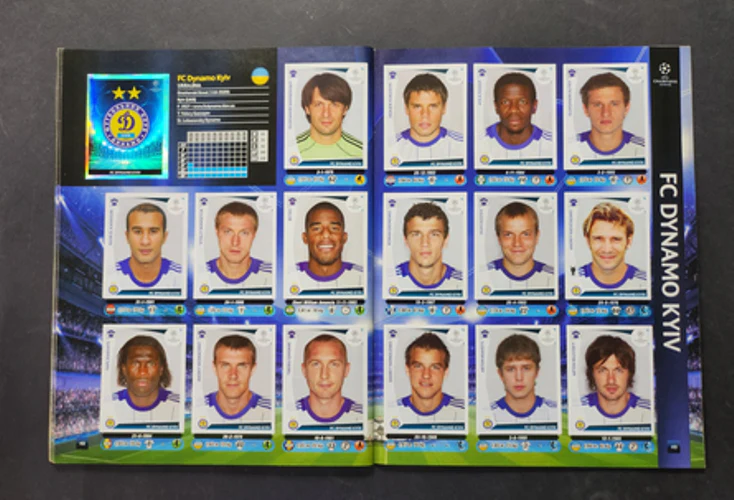 Album Completo di Figurine Calciatori Panini CHAMPIONS LEAGUE 2009-10 Uefa 2010 - Image 19