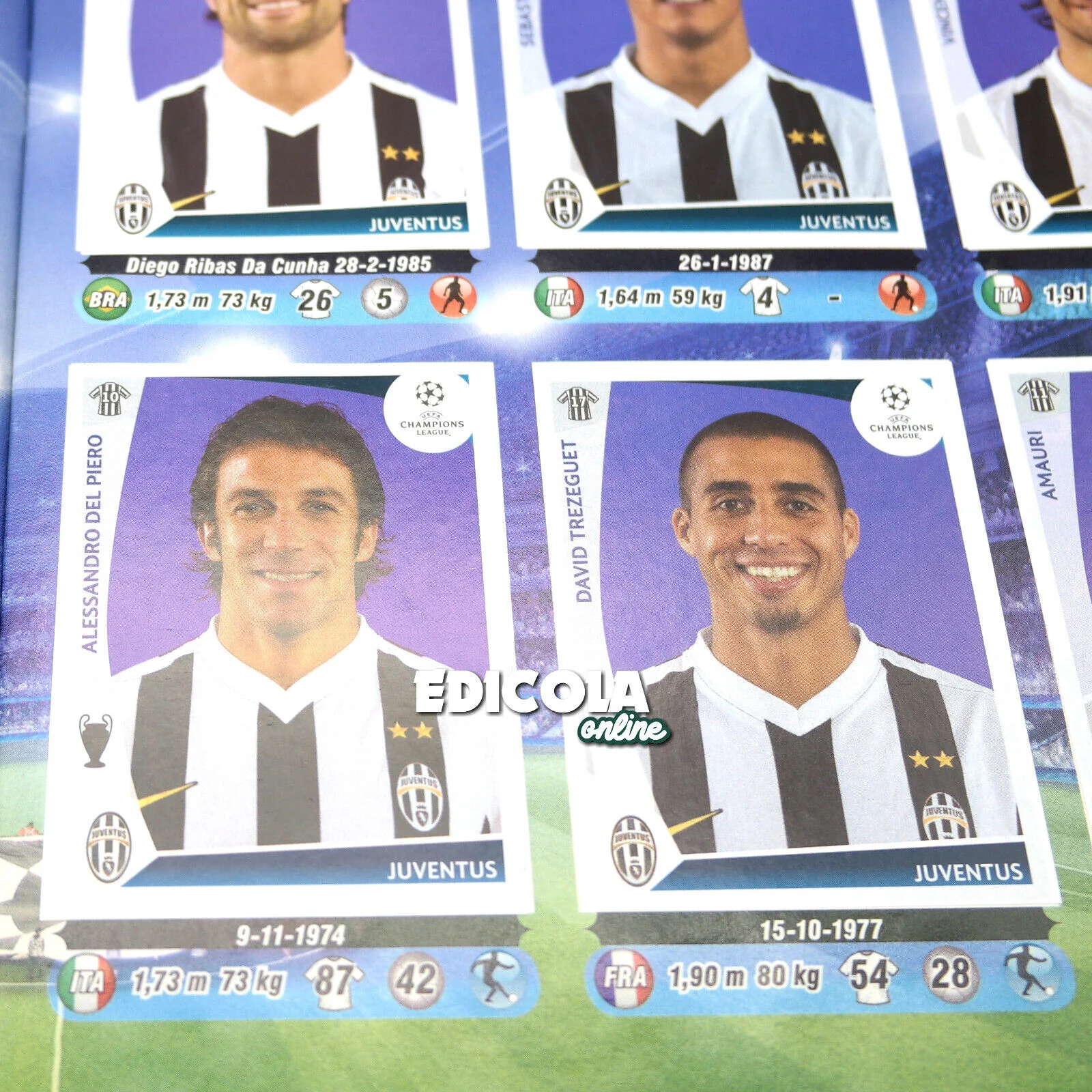 Album Completo di Figurine Calciatori Panini CHAMPIONS LEAGUE 2009-10 Uefa 2010 - Image 4