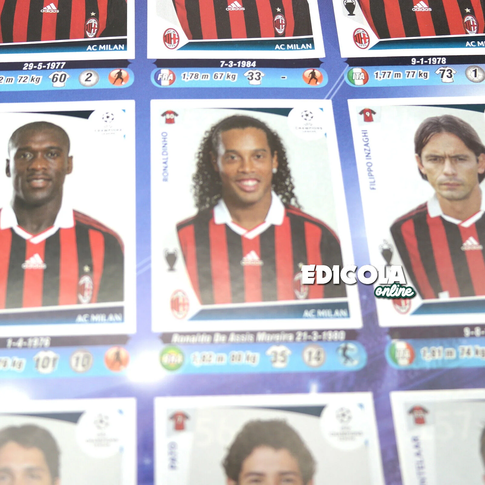 Album Completo di Figurine Calciatori Panini CHAMPIONS LEAGUE 2009-10 Uefa 2010 - Image 6