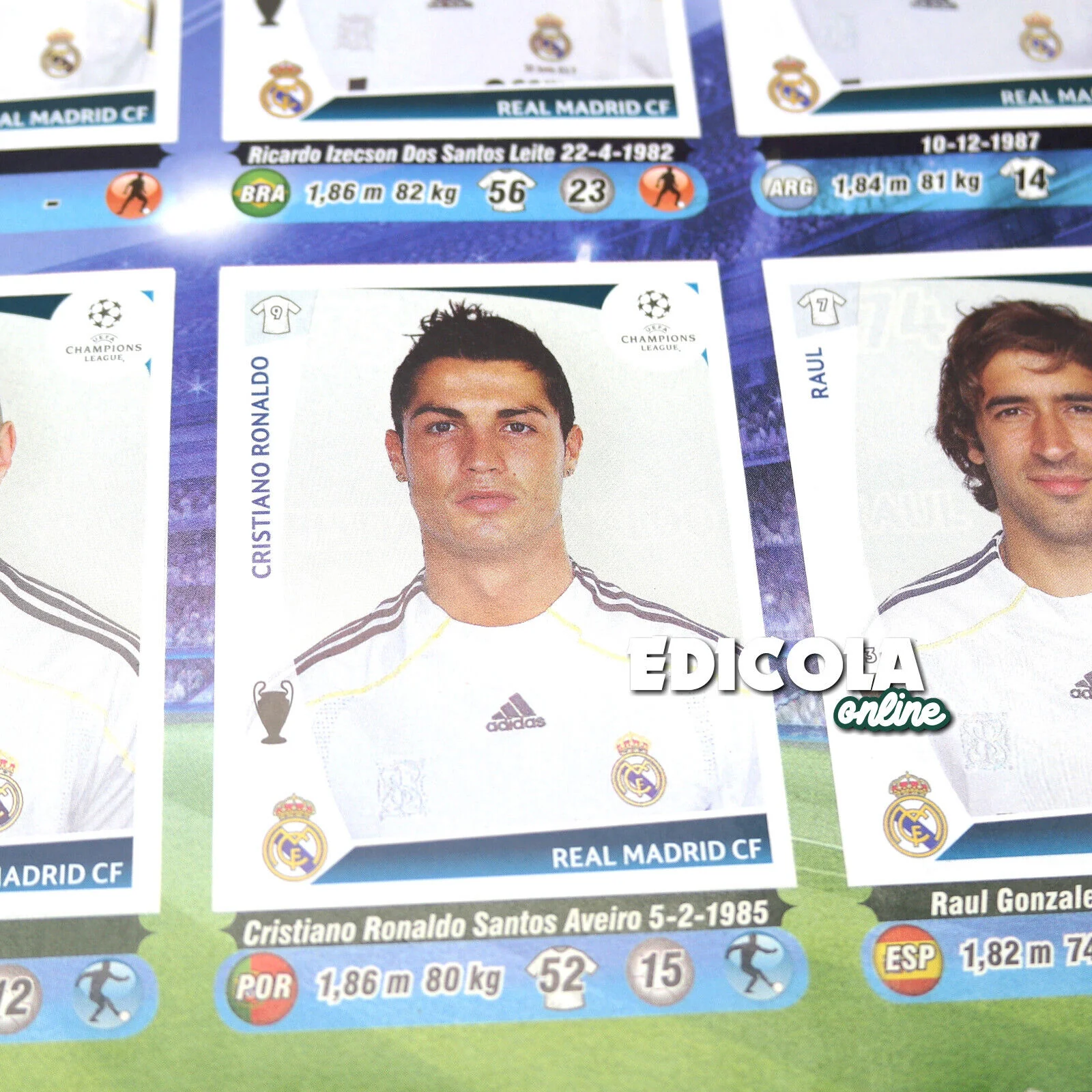 Album Completo di Figurine Calciatori Panini CHAMPIONS LEAGUE 2009-10 Uefa 2010 - Image 8