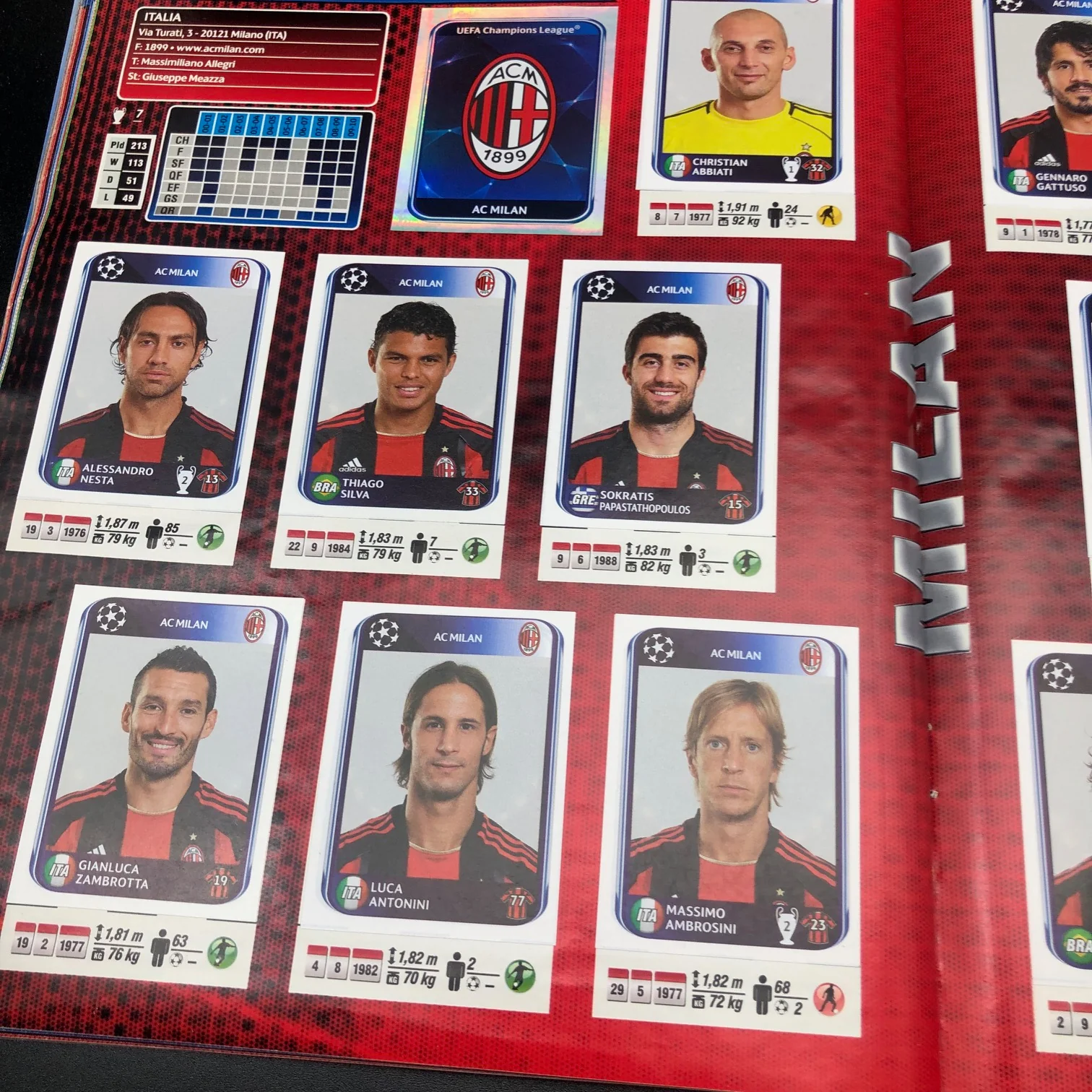 Album Completo di Figurine Calciatori Panini CHAMPIONS LEAGUE 2010-11 Uefa 2011 - Image 11