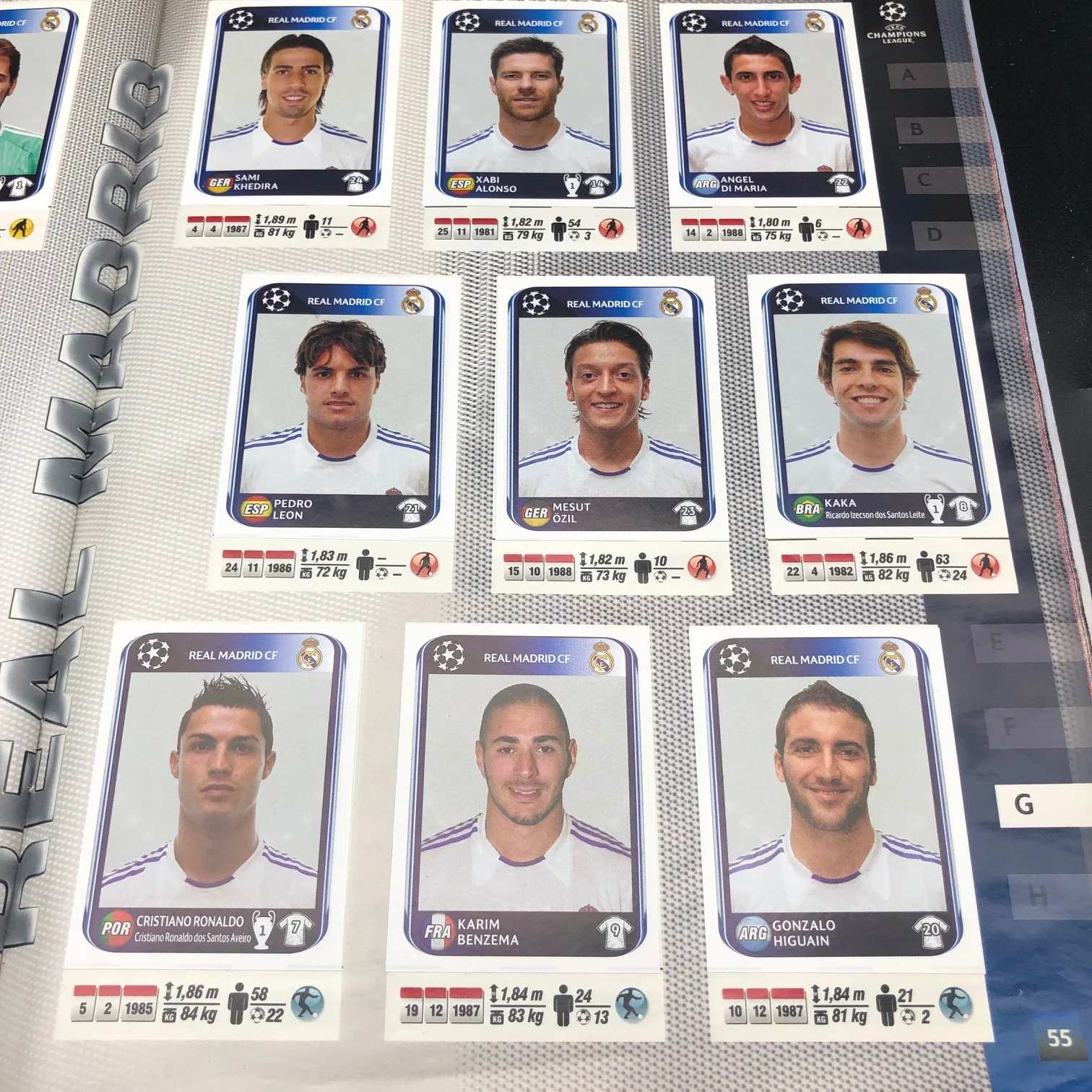 Album Completo di Figurine Calciatori Panini CHAMPIONS LEAGUE 2010-11 Uefa 2011 - Image 16