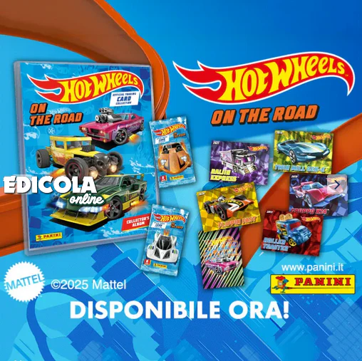Album e/o Bustine di figurine Hot Wheels - On the road