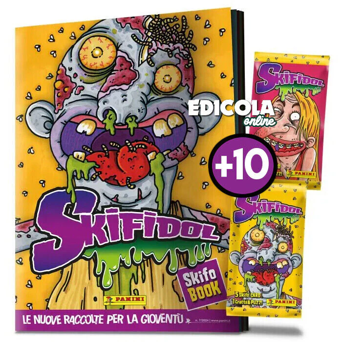Album e/o Bustine di SKIFIDOL Trading Card Collection Carte Official CARDS Carta - Image 8