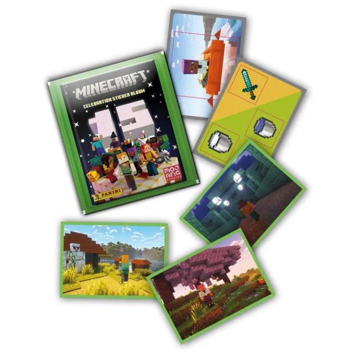 Album e/o figurine di MINECRAFT Celebration 15 Sticker - Panini - Image 7