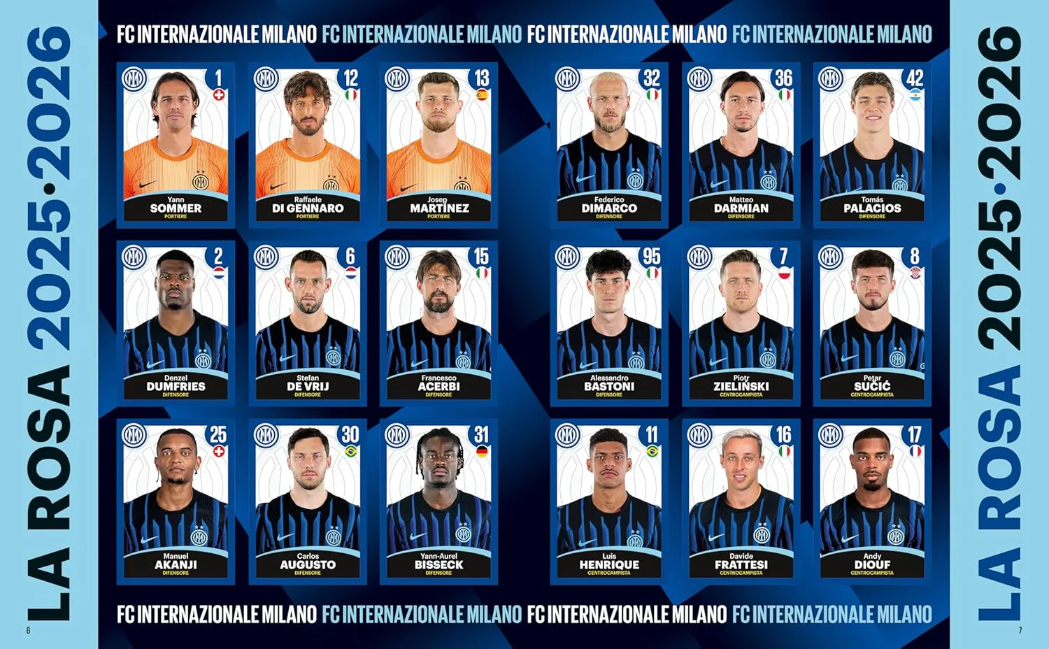 Album Vuoto + 50 bustine di Figurine Inter 2025-2026 - Prodotto Ufficiale - Image 2