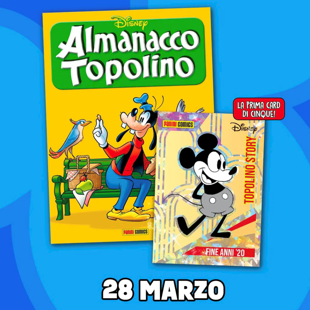 Almanacco Topolino n. 22 + Card 1 di 5 Topolino Story