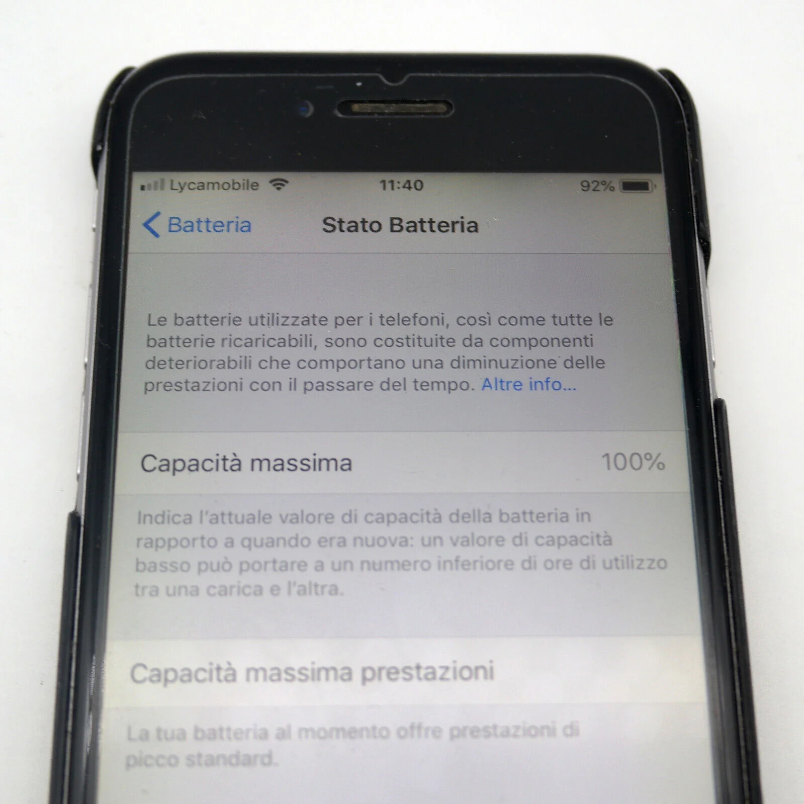 Apple iPhone 6 Ricondizionato Grigio Siderale 64GB Batteria 100% Smartphone A1586 + vetro - Image 3