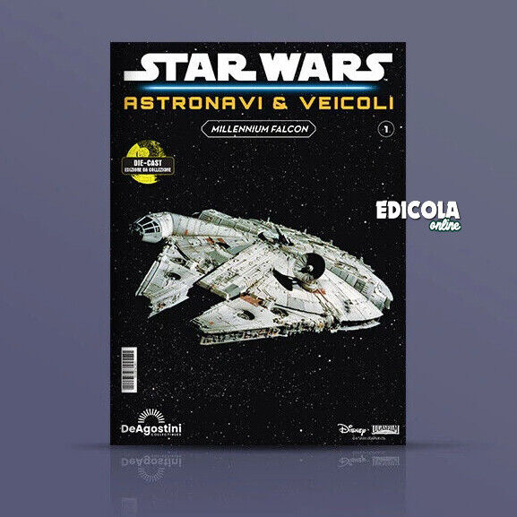Astronave STAR WARS Millennium 3D Falcon Vintage Collection De Agostini Retro - Image 3