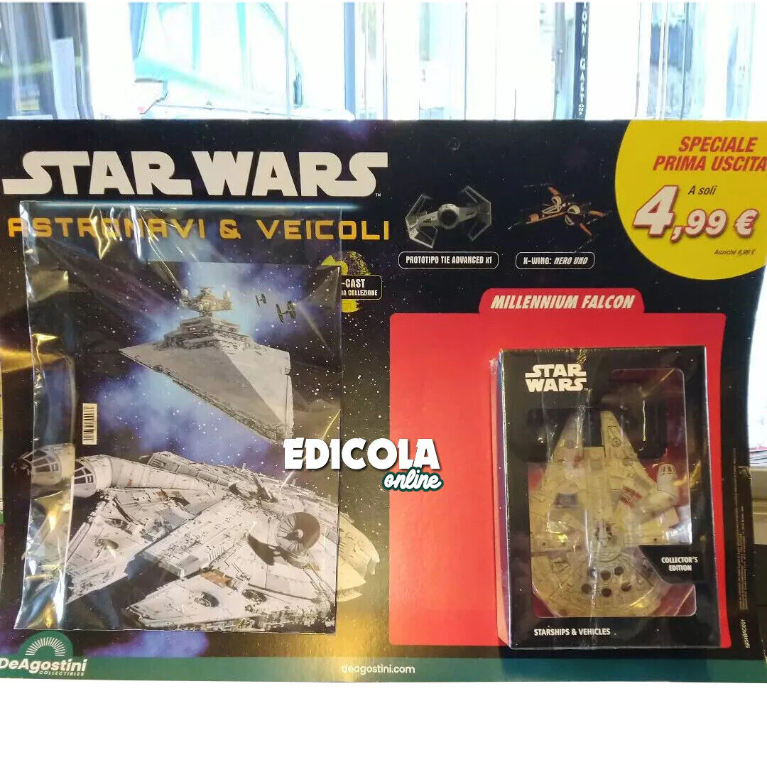 Astronave STAR WARS Millennium 3D Falcon Vintage Collection De Agostini Retro - Image 4