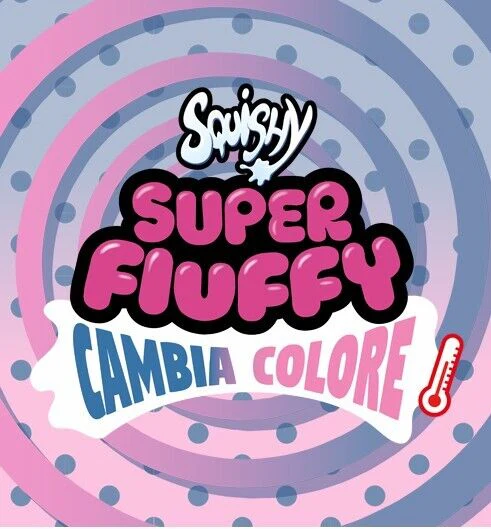 Barattolo di SQUISHY SUPER FLUFFY Cambia Colore Profumoso Antistress Slime Hobby