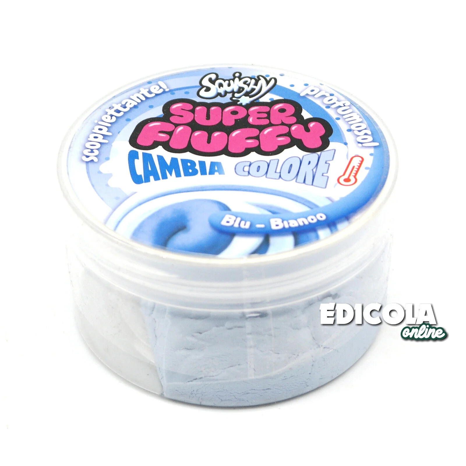 Barattolo di SQUISHY SUPER FLUFFY Cambia Colore Profumoso Antistress Slime Hobby - Image 8