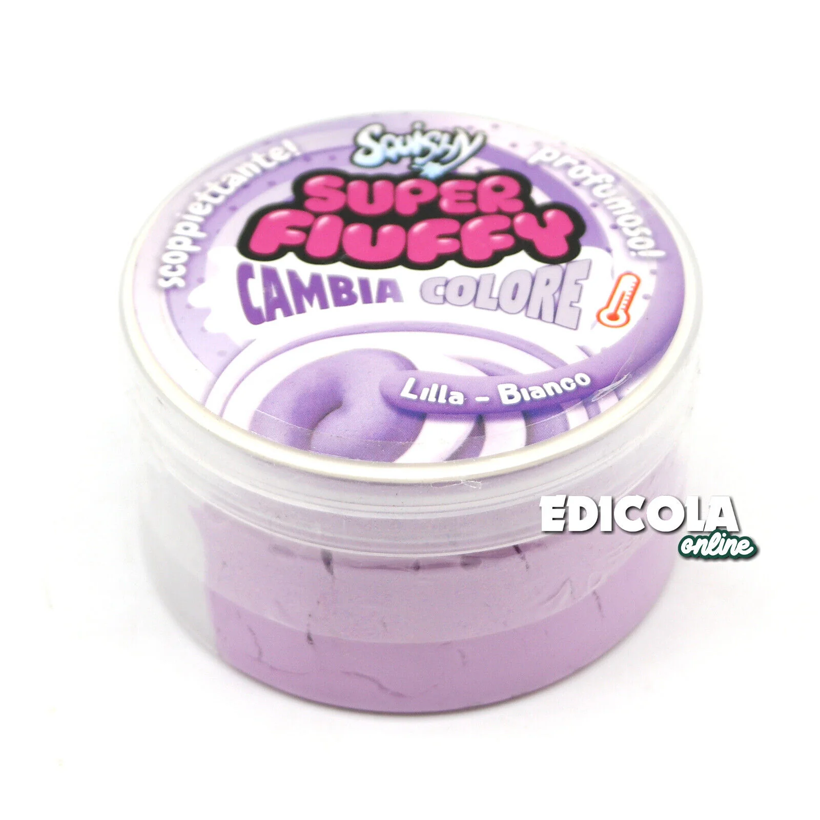 Barattolo di SQUISHY SUPER FLUFFY Cambia Colore Profumoso Antistress Slime Hobby - Image 9