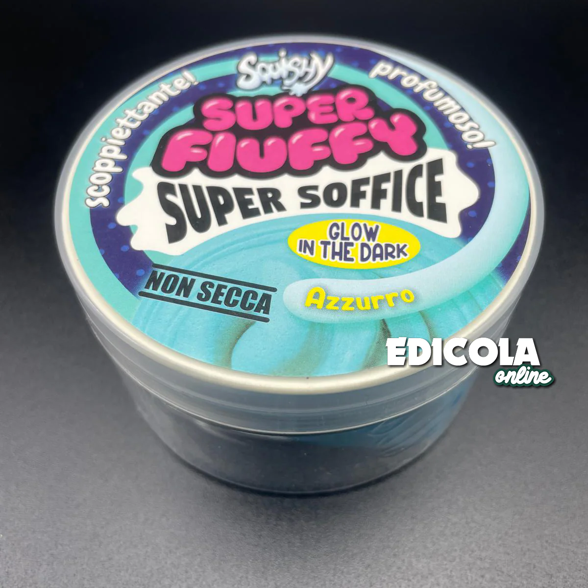 Barattolo di SQUISHY SUPER FLUFFY Super Soffice Profumoso Antistress Slime Hobby - Image 3