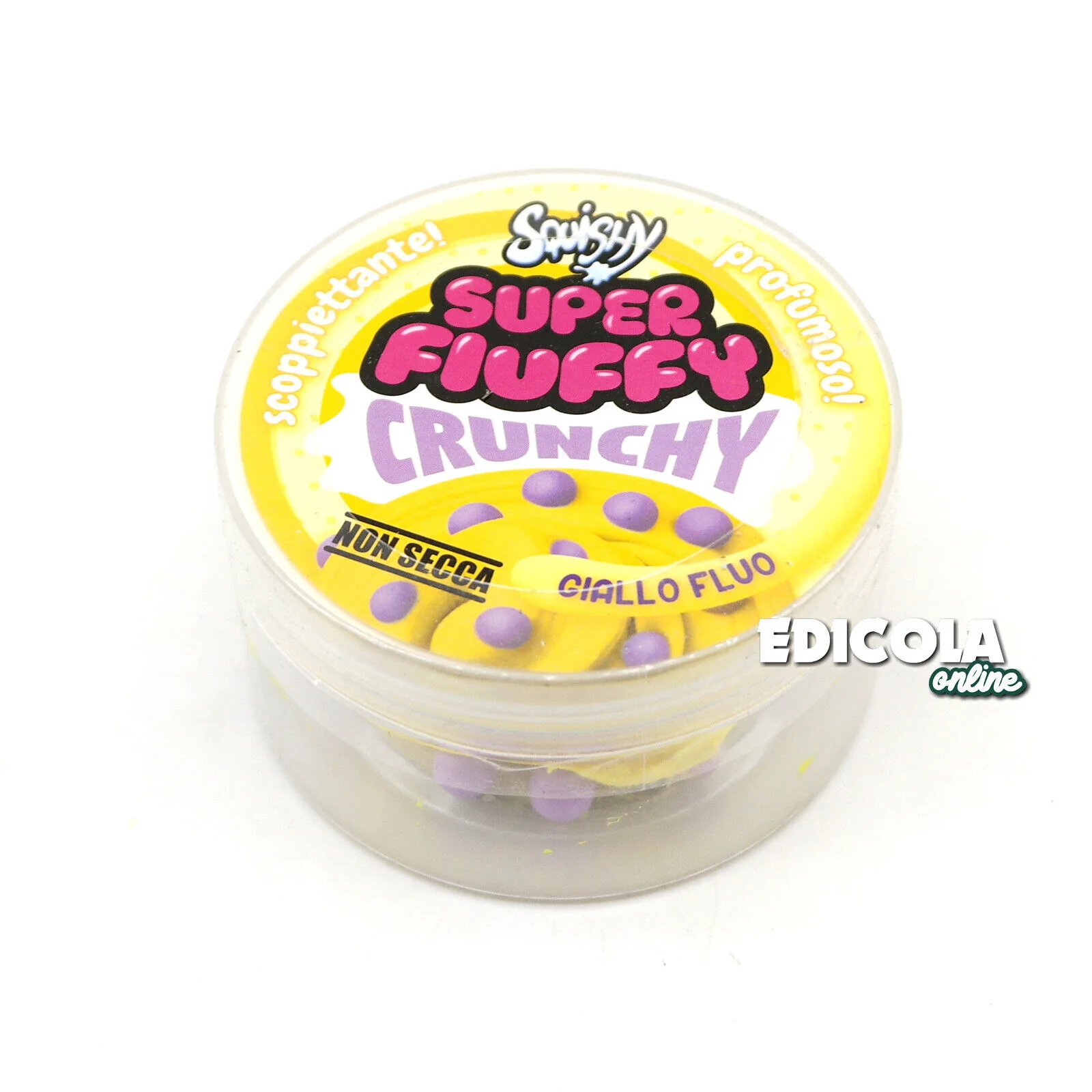 Barattolo di SQUISHY SUPER FLUFFY CRUNCHY Profumoso Antistress Slime Hobby - Image 5