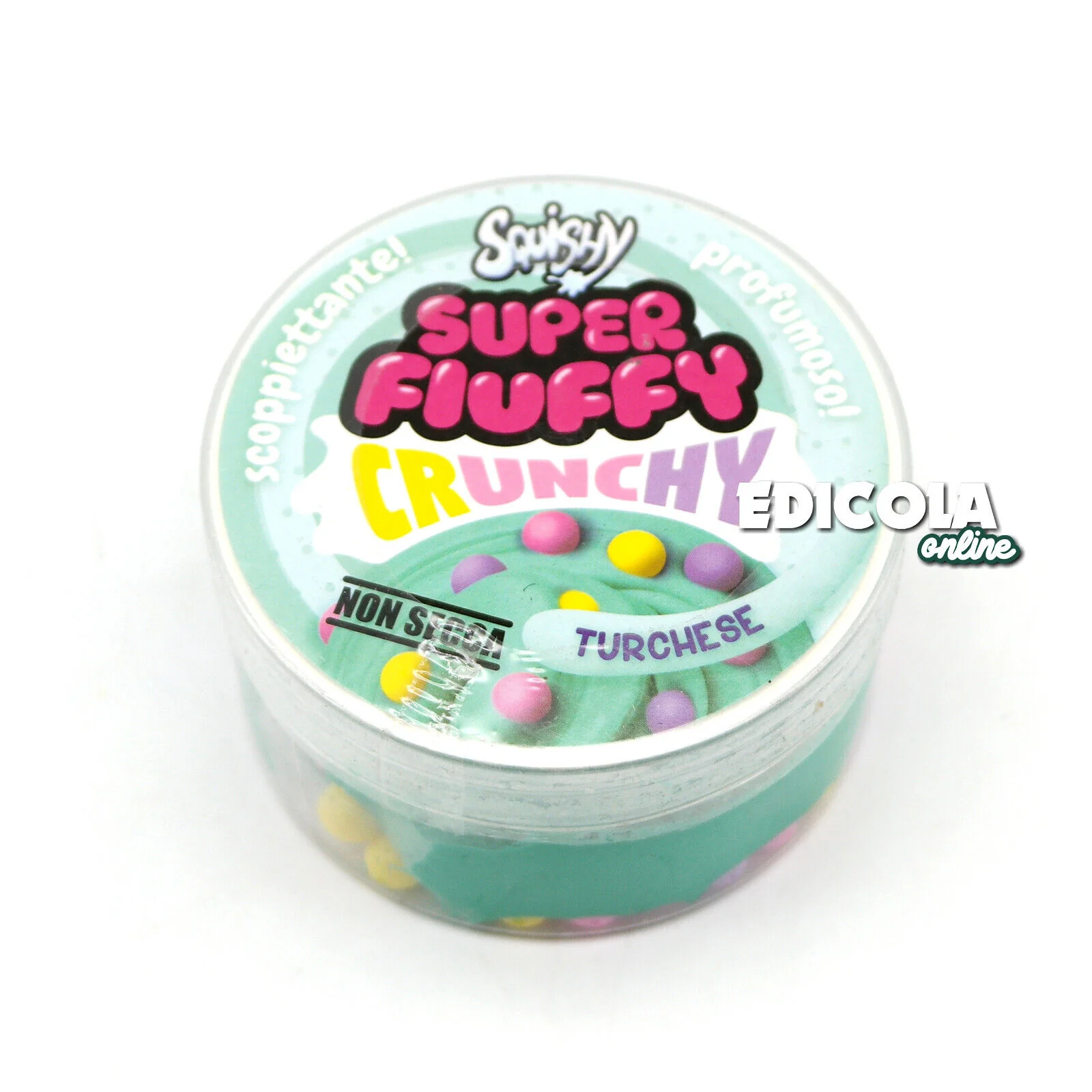 Barattolo di SQUISHY SUPER FLUFFY CRUNCHY Profumoso Antistress Slime Hobby - Image 6