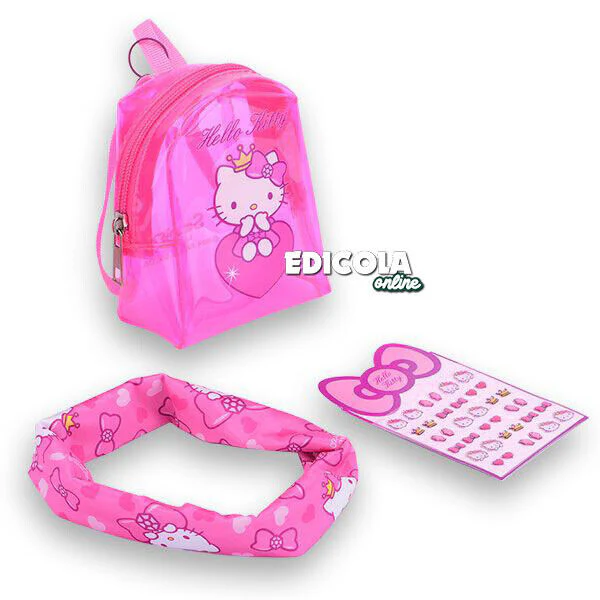 Borsetta di HELLO KITTY LITTLE BAGS Sbabam mini Borsa Zaino Astuccio Peluche - Image 6