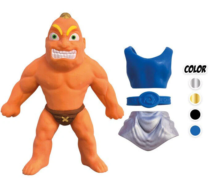 Busta Sorpresa Personaggi ELASTIKORPS Lottatori WRESTLING Cicaboom Allungamostri - Image 17