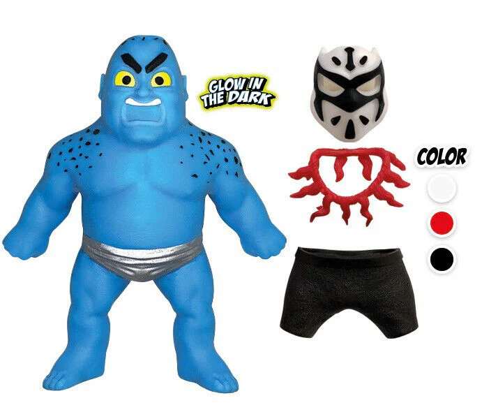 Busta Sorpresa Personaggi ELASTIKORPS Lottatori WRESTLING Cicaboom Allungamostri - Image 7