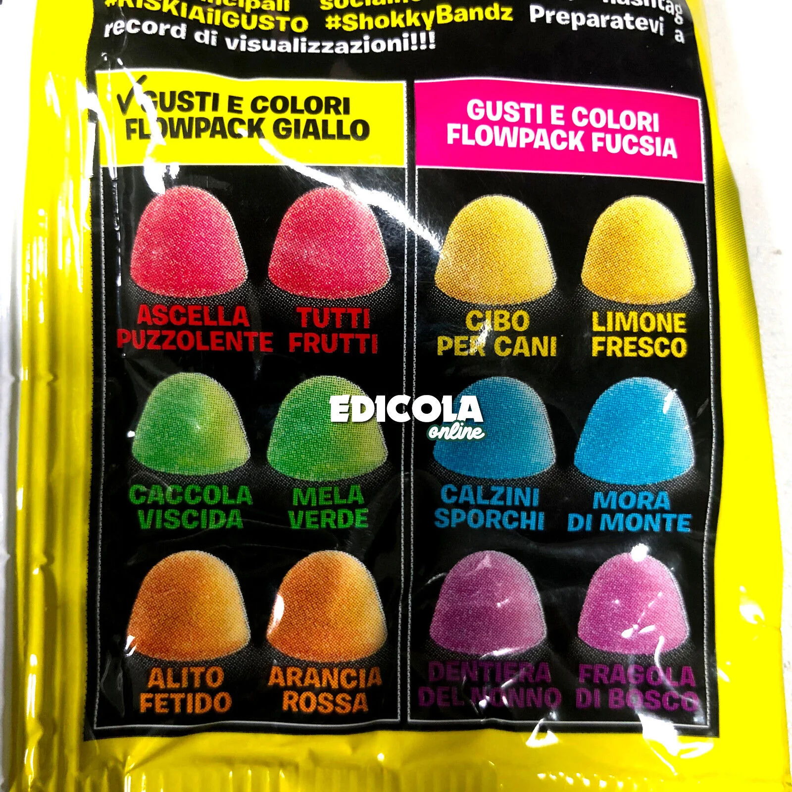 Buste a Sorpresa RISKIA IL GUSTO le Caramelle Pazze Gommose Bustina Rischia - Image 2