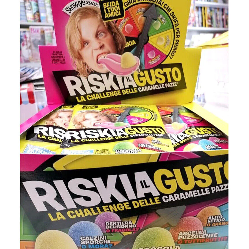 Buste a Sorpresa RISKIA IL GUSTO le Caramelle Pazze Gommose Bustina Rischia - Image 8