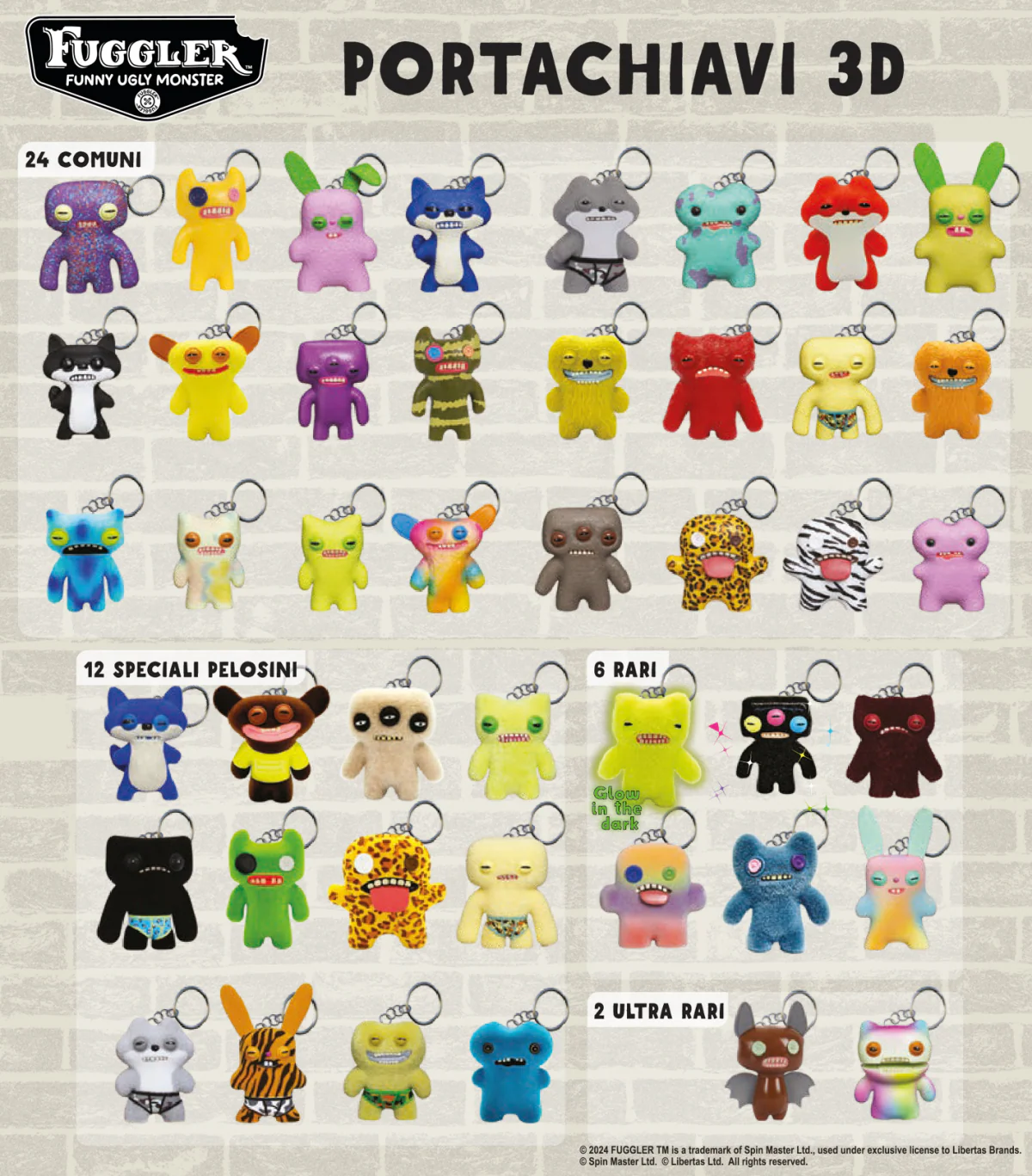Bustina a Sorpresa di Portachiave 3D - FUGGLER ( Funny Ugly Monster) 2025 - Image 3