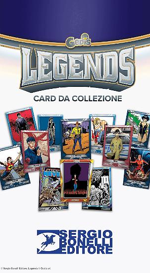 Bustina di CARD LEGENDS 2024 dei personaggi di Sergio Bonelli Editore - Image 3