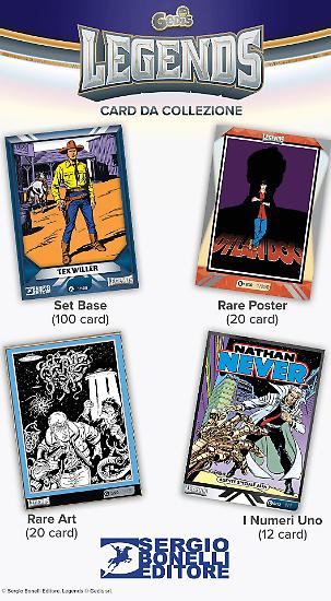 Bustina di CARD LEGENDS 2024 dei personaggi di Sergio Bonelli Editore - Image 4
