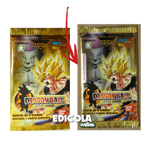 Bustina sigillata di DRAGON BALL - Serie 1 (edizione Edicola o Fumetteria)