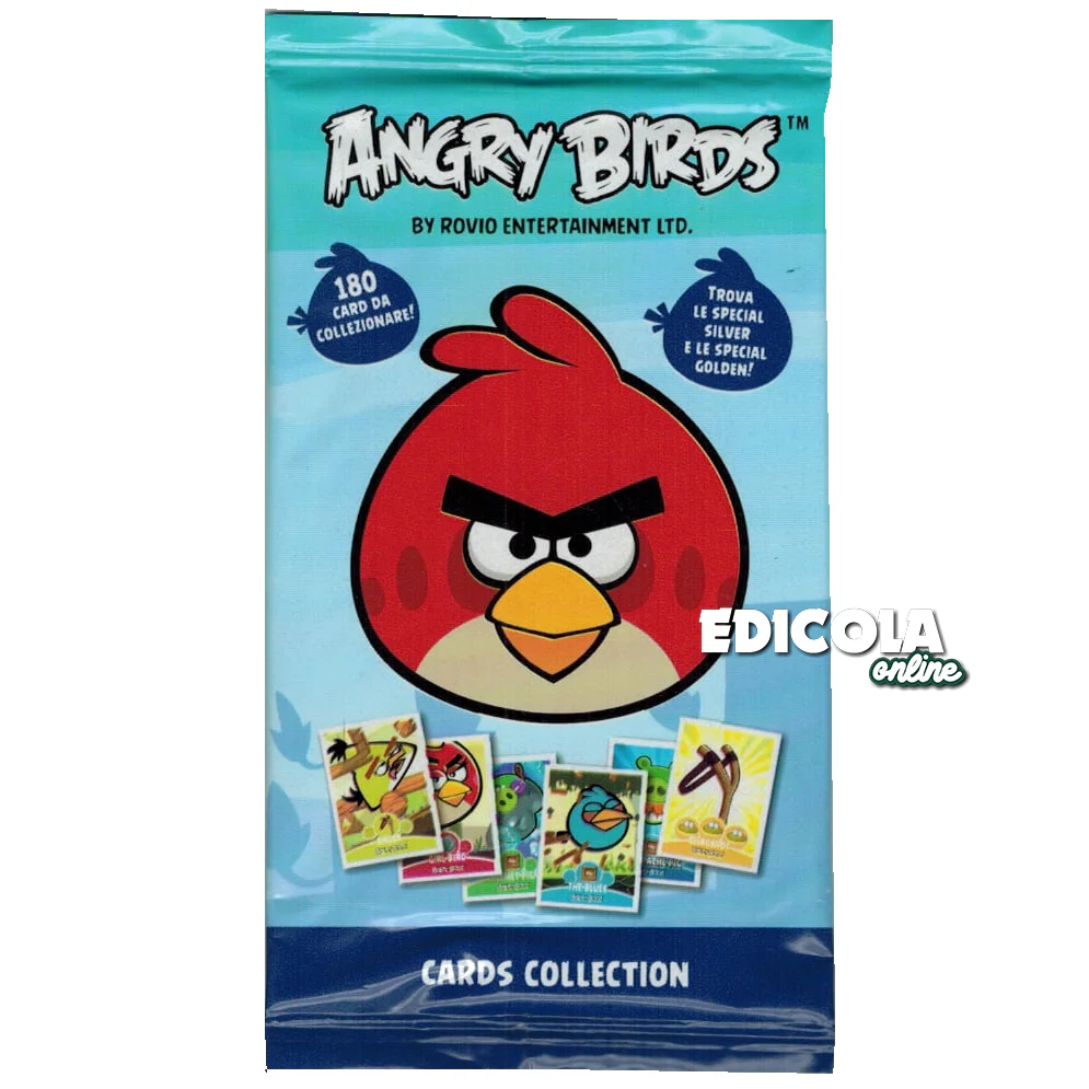 Bustina Sigillata di ANGRY BIRDS - Cards Collection