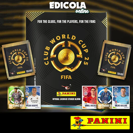 Scegli Set Album e/o Bustine di Figurine Calciatori Panini FIFA Club World Cup 2025