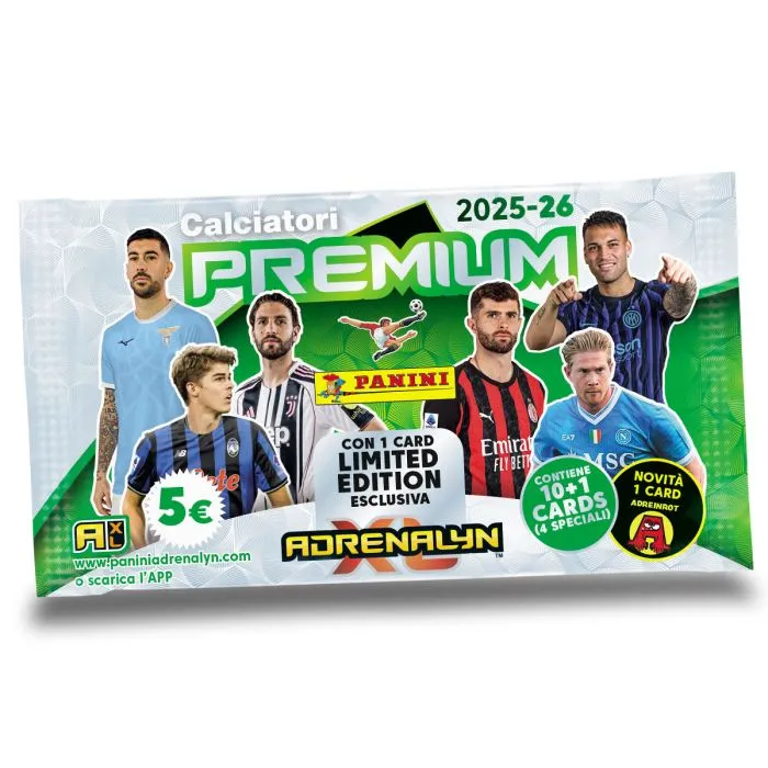 Bustine "PREMIUM" di Calciatori Adrenalyn XL 2025-26 (Panini) - Image 3