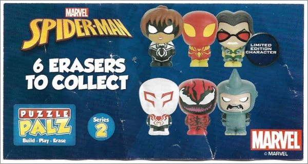 Bustine Spiderman Puzzle Palz Erasers a Sorpresa 3D - Serie 2 - Image 3