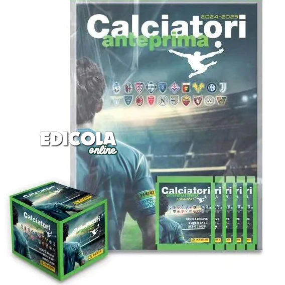 Scegli Set Album e/o Bustine di figurine Calciatori Panini Anteprima 2024-25