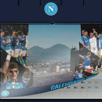 Calendario Calcio Ufficiale SSC Napoli 2026 - 100 Anni - Image 3