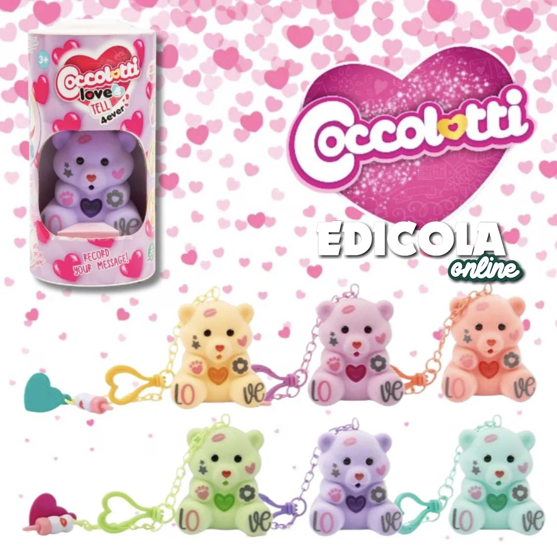 Coccolotti Love & Tell - Gli originali Giochi Preziosi " Parlanti "